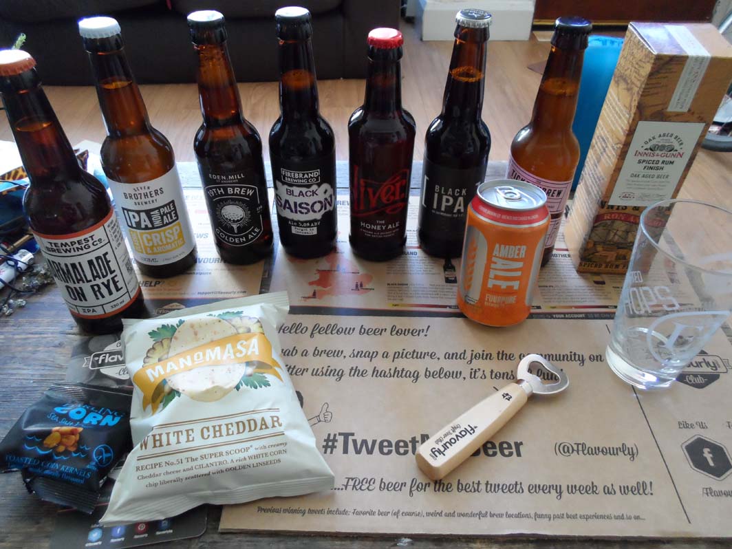 Flavourly Craft Beer Club Delivery Box | Flavourly Voucher Code: JAMES12